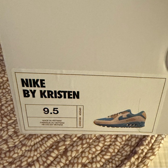BRAND NEW IN BOX *custom* NIKE AIR MAX 90 Women’s size 9.5 - Picture 7 of 7